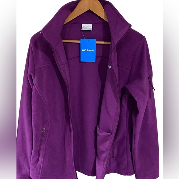 NWT Columbia Long Sleeve Full Zip Fleece Jacket Size Large - Picture 6 of 13